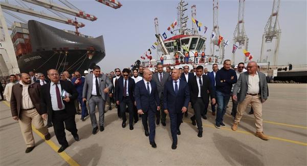 النقل تبدأ التشغيل التجريبي لمحطة حاويات جديدة بدمياط لتعزيز تجارة الترانزيت